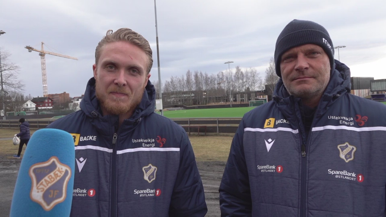 Marcus Sandberg og Espen Granli før Viking i Stavanger.mp4